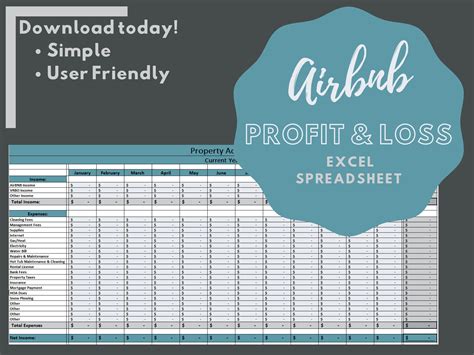 airbnb excel spreadsheet free.